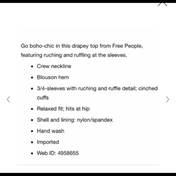 Free people size M - Picture 11 of 11